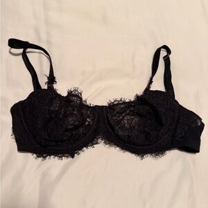 Victoria’s Secret Dream Angels Black Lace Push Up Bra